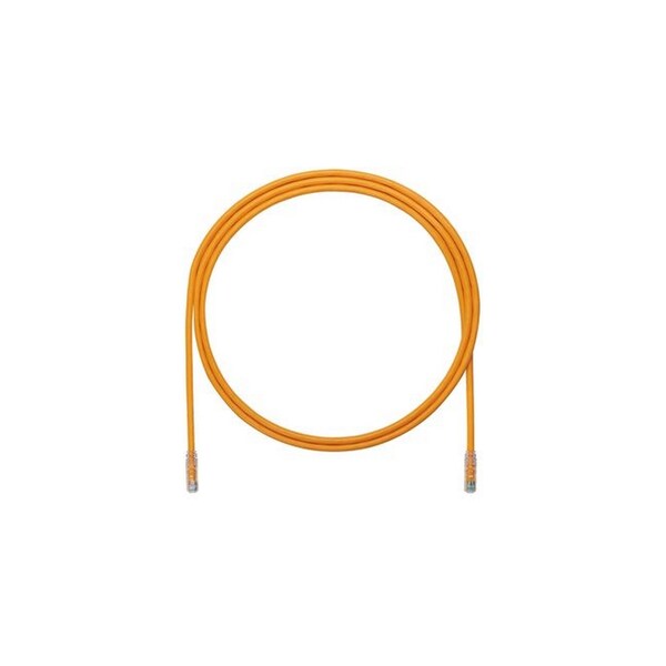 Panduit CBL ASSY MOD 23-4PR STRANDED, CAT6A IP10 T568A/B ORANG 48FT, UTP6A48OR